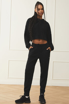 Alo Yoga Muse Sweatpant in Black, Size: 2XS |