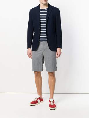 Moncler side button tailored shorts