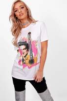 Thumbnail for your product : boohoo Elvis Licensed Tee