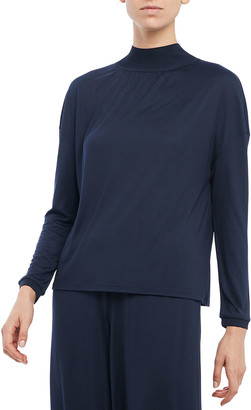 Theory Lounge Luxe Knit Ribbed Top