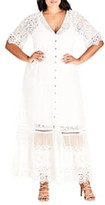 Thumbnail for your product : City Chic Summer Lace Maxi Dress