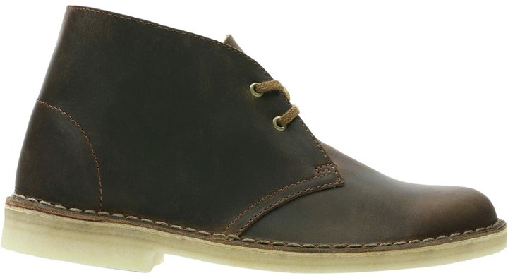desert clarks leather
