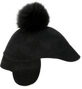 Thumbnail for your product : Moncler Fur-Trimmed Wool Hat