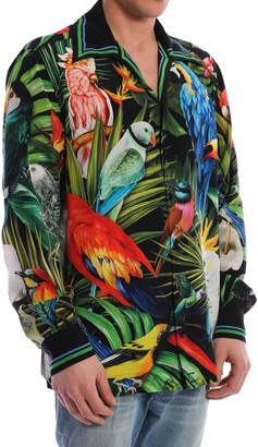 Dolce & Gabbana Hawaii Silk Shirt
