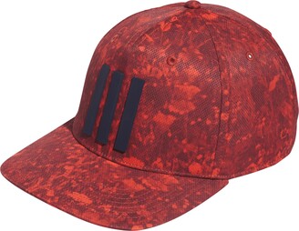 Men's Adidas Red Carolina Hurricanes Locker Room Three Stripe Adjustable Hat