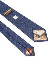 Thumbnail for your product : Paul Smith Polka-dot Silk-faille Tie - Mens - Blue