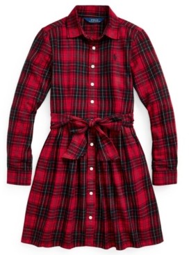 red polo dress for baby girl