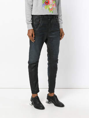 Diesel coated tapered jeans
