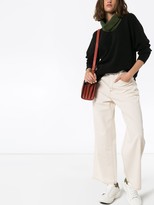 Thumbnail for your product : Marni Contrast-Neck Long-Line Jumper