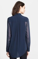 Thumbnail for your product : Vince Tuxedo Blouse