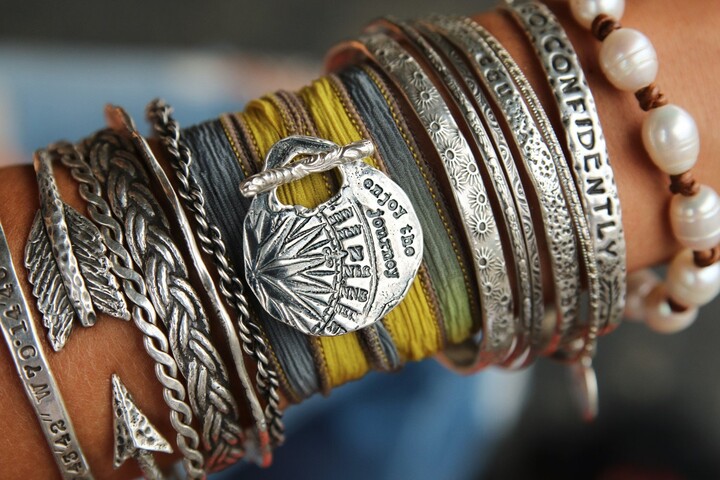 Etsy Stacking Bracelets Stacker Bracelet Bracelet Stack Jewelry Layered Layering Layer