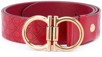 Ferragamo double gancio buckle belt - men - Leather - 115