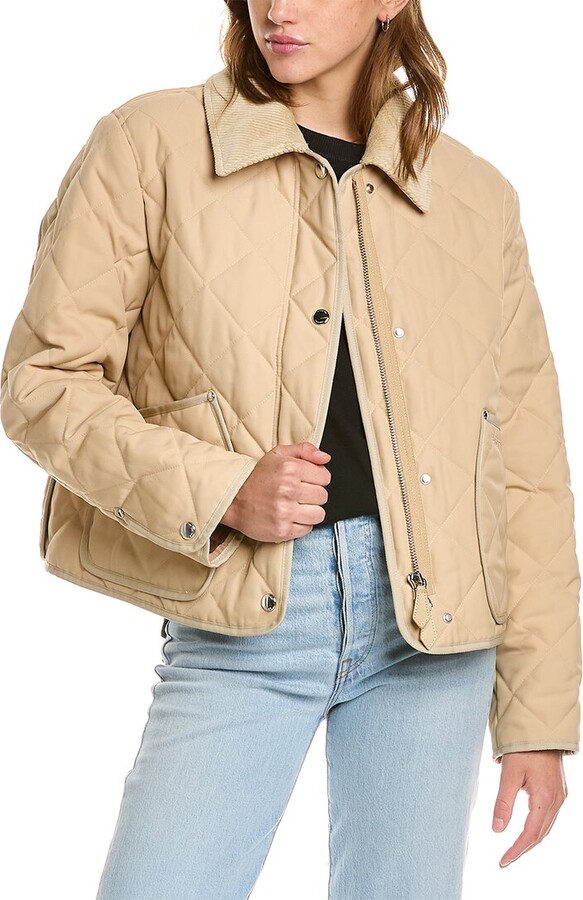 Burberry Quilted Jacket Xxl | ShopStyle