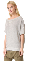 Thumbnail for your product : R 13 Off Shoulder Sweatshirt
