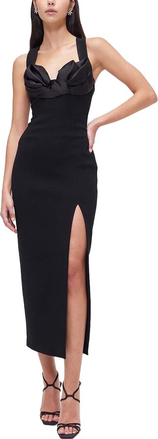 Rachel Gilbert Alaric Wool & Silk-Blend Midi Dress