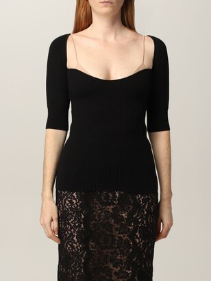 sweater with bralette