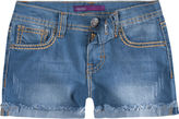 Thumbnail for your product : Vigoss Heavy Stitch Girls Denim Shorts