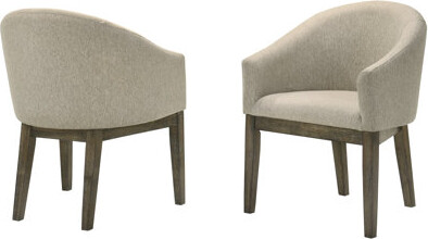 BestMasterFurniture 2 Pieces Rounded Back Dining Side Chair