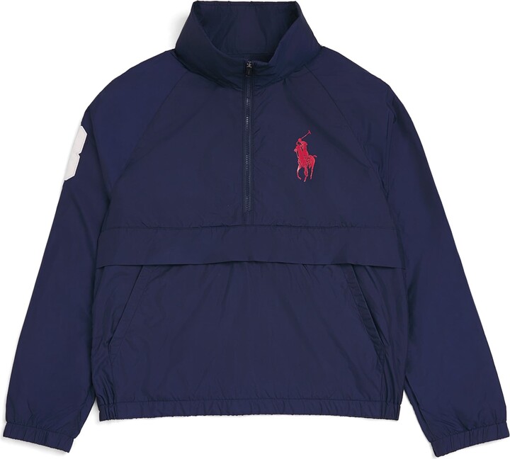 Ralph Lauren Kids Big Pony Hooded Windbreaker