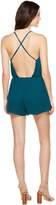 Thumbnail for your product : Brigitte Bailey Brooklynn Spaghetti Strap Romper with Grommets