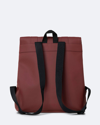 Rains Red Backpacks - MSN Bag - Size One Size at The Iconic