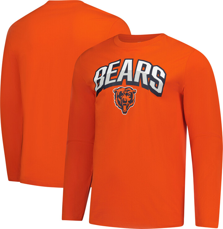 Fanatics Men's Orange Chicago Bears Long Sleeve T-Shirt