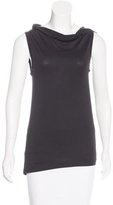 Thumbnail for your product : Ann Demeulemeester Draped Sleeveless Top