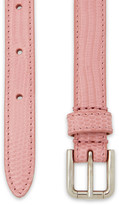 Thumbnail for your product : Dolce & Gabbana Embellished Chain And Lizard-effect Leather Belt
