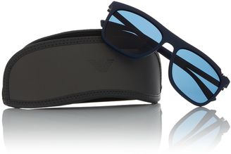 Emporio Armani Blue EA4095 Square Sunglasses