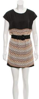 Missoni Wool Crochet Sleeveless Dress