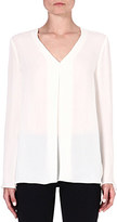 Thumbnail for your product : Theory Trent silk blouse