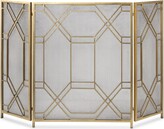 Thumbnail for your product : Uttermost Rosen Gold-Leaf Fireplace Screen
