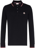 Thumbnail for your product : Moncler Long-Sleeve Polo Shirt