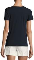 Thumbnail for your product : Theory Rodiona Stretch Cotton Tee, Blue