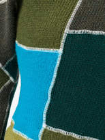 Thumbnail for your product : Marni asymmetric patchwork sweater