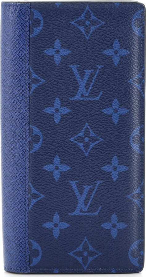 Louis Vuitton Brazza Wallet Monogram Taigarama - ShopStyle