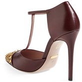 Thumbnail for your product : Gucci 'Coline' Studded T-Strap Pump (Women)