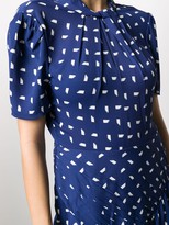 Thumbnail for your product : Self-Portrait Geometric-Print Maxi Dress