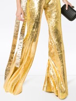 Thumbnail for your product : Halpern High-Waisted Flared Trousers