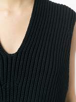 Thumbnail for your product : Isabel Benenato ribbed sleeveless top