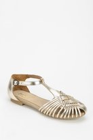 Thumbnail for your product : Seychelles Woven T-Strap Flat