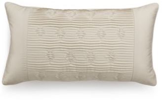 Hotel Collection CLOSEOUT! Modern Interlace Embroidered 12" x 22" Decorative Pillow, Created for Macy's