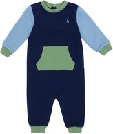 Thumbnail for your product : Polo Ralph Lauren Kids Baby colorblocked cotton-blend onesie