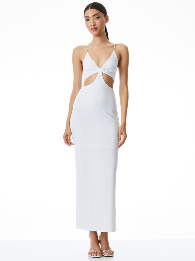 White Cut Out Dress | Shop the world's largest collection of 