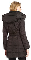 Thumbnail for your product : Kensie Belted Pillow-Collar Coat