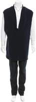 Thumbnail for your product : Harold Kensington Sleeveless Deep V-Neck Sweater navy Harold Kensington Sleeveless Deep V-Neck Sweater