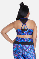 Thumbnail for your product : Fashion to Figure Power Up Floral Maze Sports Bra
