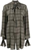 Thumbnail for your product : Rokh deconstructed check shirt