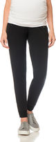 Thumbnail for your product : A Pea in the Pod Tuxedo Stripe Maternity Jogger Pant