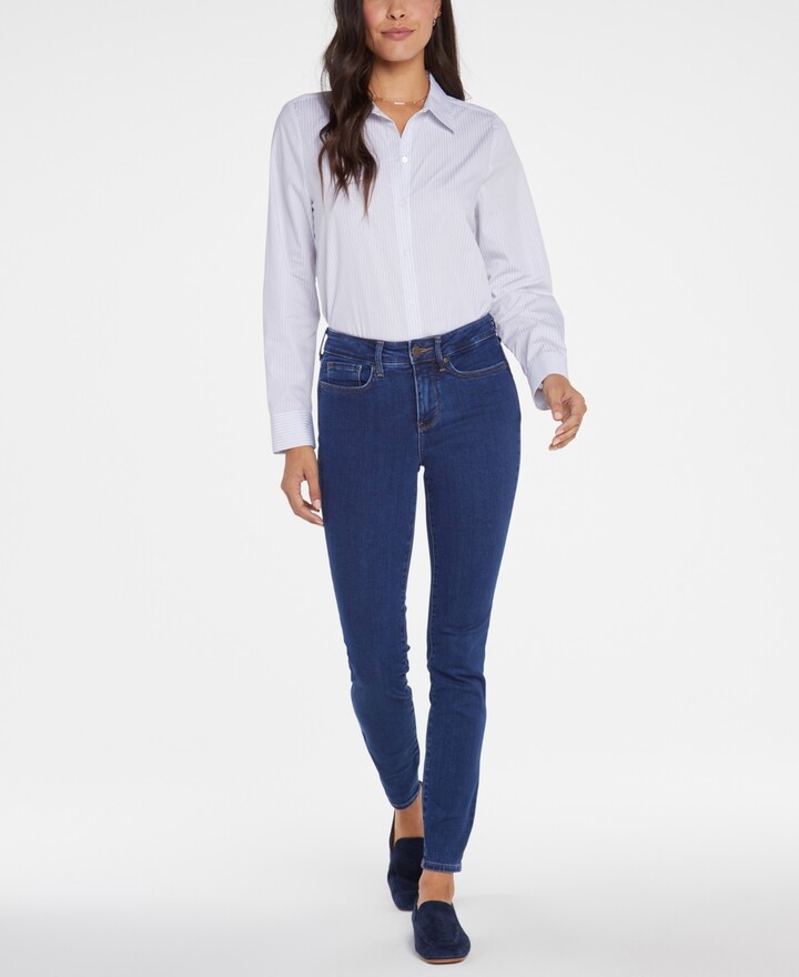 NYDJ Petite Ami Skinny Pull On Jeans